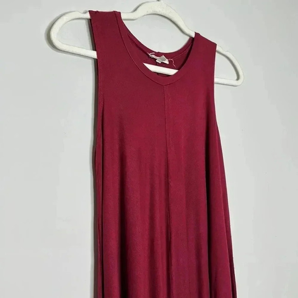 Silence and Noise Burgundy Dress - Picture 4 of 6